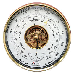 Барометр с термометром КРЭТ, д. 210 мм