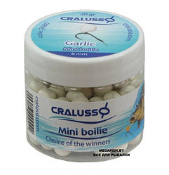 Бойлы Cralusso Pop-Up White Mini Boilie (40 гр; 12 мм) Garlic