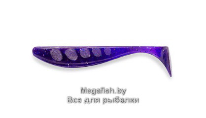 Приманка FishUp Wizzle Shad 3" (2.7 гр; 7.6 см; 8 шт.) 060 Dark Violet/Peacock & Silver - фото 1 - id-p223093096