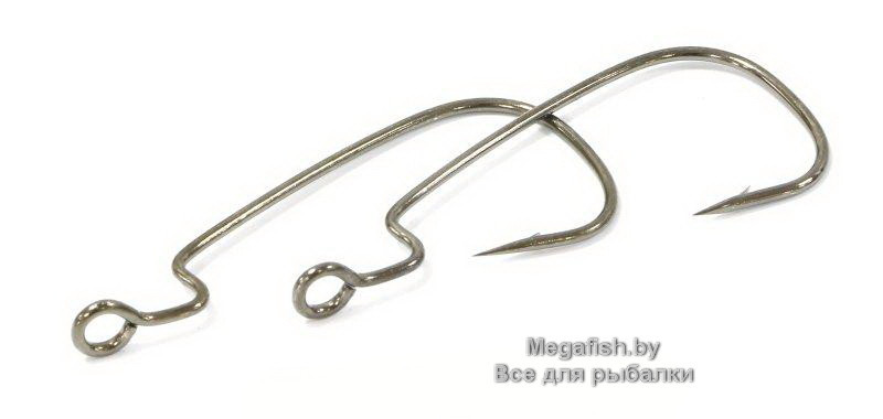 Крючок Crazy Fish Offset Joint Hook (№1; 10 шт.) - фото 1 - id-p223093105