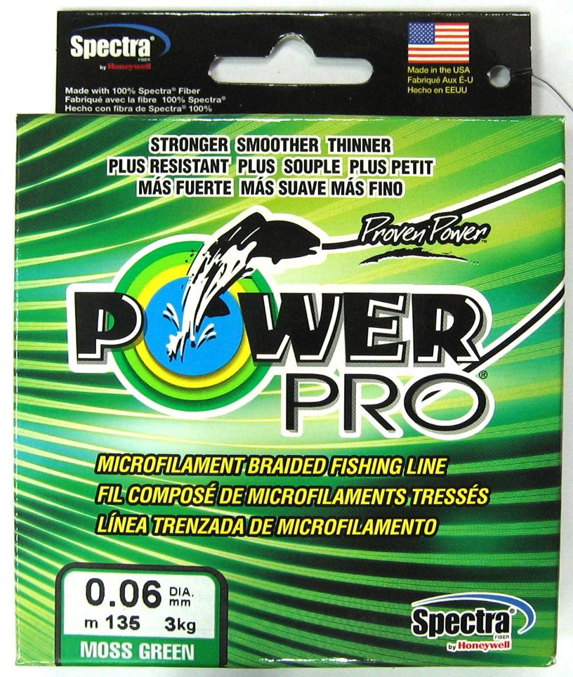 Шнур Power Pro Moss Green 135м 0.08мм - фото 1 - id-p223106936