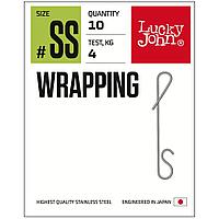 Застежки безузловки Lucky John Pro Series WRAPPING S