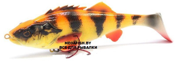 Приманка Savage Gear 4D Perch Shad 175SS (17.5 см; 67 гр) Albino - фото 1 - id-p223097126