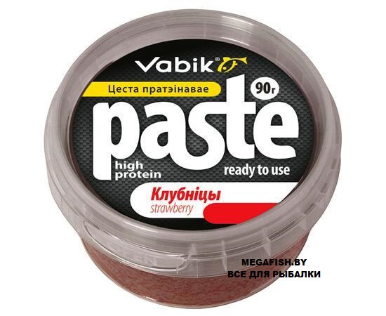 Тесто протеиновое Vabik Paste (90 гр; Клубника) - фото 1 - id-p223099167