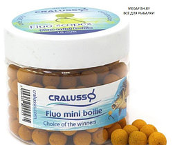 Бойлы Cralusso Pop-Up Mini Boilie (40 гр; 10 мм) Fluo Scopex