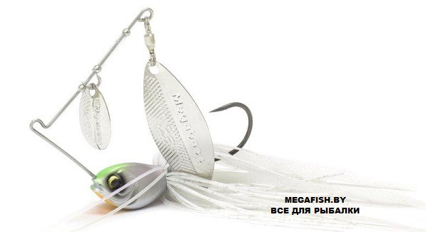 Спиннербейт Megabass SV-3 SR(1/2oz; 14.1 гр) pearl shad - фото 1 - id-p223096200