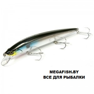 Воблер Jackall Rerange 110SP MR (15.9 гр; 11 см; 1.5-2 м) hl bora silver & black - фото 1 - id-p223099345