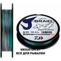 Шнур Daiwa J-Braid X4 (135 м; 0.10 мм; multicolor)