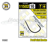 Крючок одинарный Pontoon21 11502-14, 10 шт в пачке, лопатка, тефлон