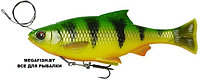 Приманка Savage Gear 4D Line Thru Pulse Tail Roach 180SS (90 гр; 80 см; 1 шт.) Firetiger