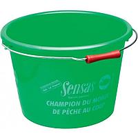 Eмкость для прикормки Sensas SENSAS 15L GREEN BUCKET