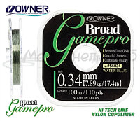 Леска OWNER B. GAME PRO 56033, 100 м., 0.34 мм, желтая