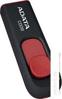 USB Flash A-Data C008 Black+Red 16 Гб (AC008-16G-RKD)