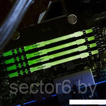 Оперативная память Kingston FURY Beast RGB 2x8ГБ DDR4 3200МГц KF432C16BB2AK2/16, фото 2