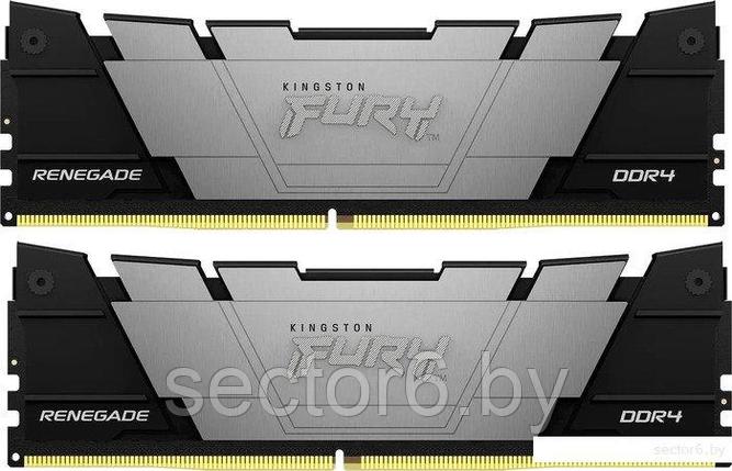 Оперативная память Kingston FURY Renegade 2x8ГБ DDR4 3200 МГц KF432C16RB2K2/16, фото 2