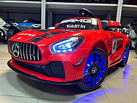 Детский электромобиль RiverToys Mercedes-Benz GT4 A007AA (красный) Лицензия