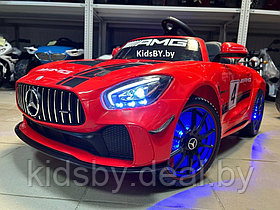 Детский электромобиль RiverToys Mercedes-Benz GT4 A007AA (красный) Лицензия