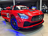 Детский электромобиль RiverToys Mercedes-Benz GT4 A007AA (красный) Лицензия, фото 2