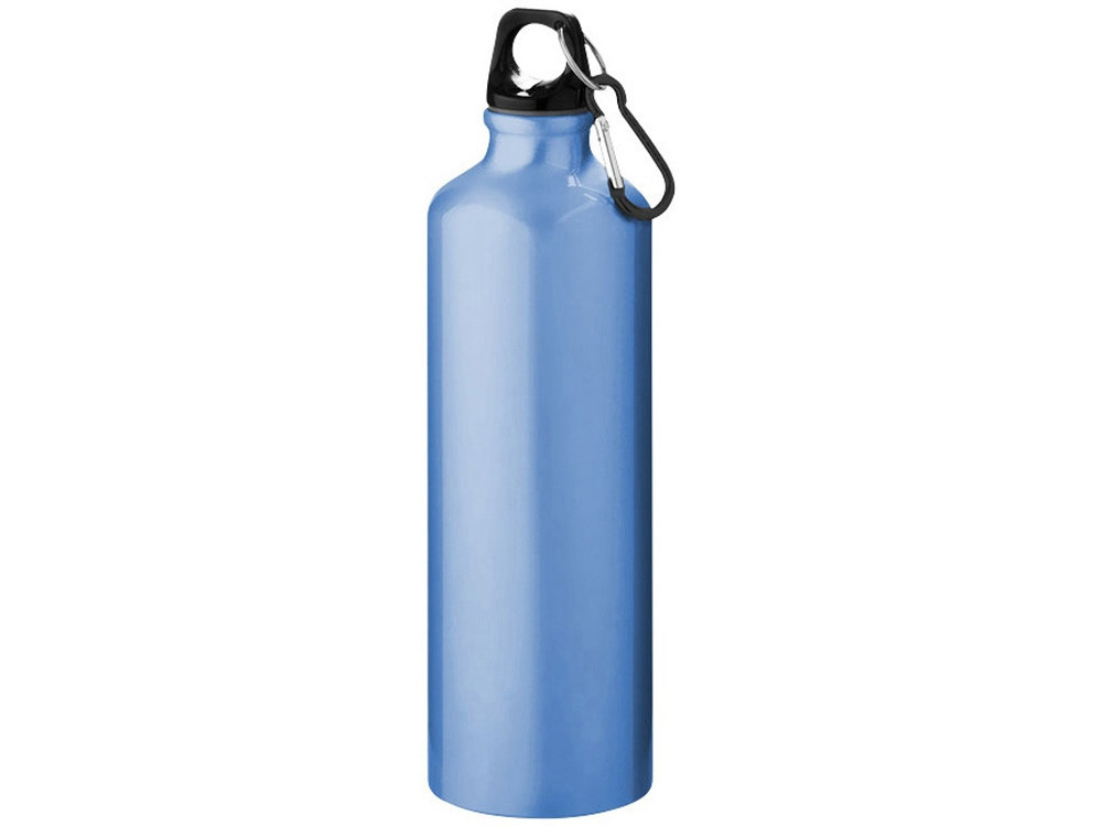 Алюминиевая бутылка для воды Oregon объемом 770 мл с карабином - Светло-синий - фото 1 - id-p223112430