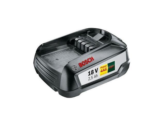 Аккумулятор BOSCH PBA 18V 18.0 В, 2.5 А/ч, Li-Ion (для инструмента DIY) - фото 1 - id-p220671781