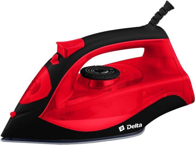 Утюг Delta DL-756 (черный/красный) - фото 1 - id-p223112896