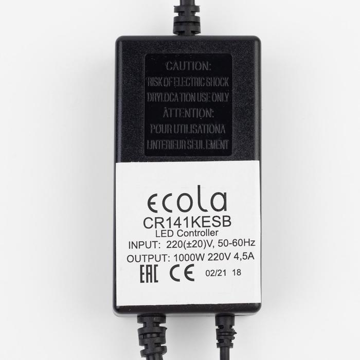 Контроллер Ecola для RGB ленты 14 × 7 мм, IP20, 220 В, 1000 Вт, пульт ДУ - фото 8 - id-p223113161