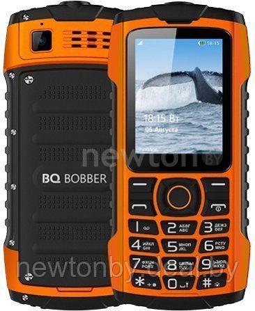 Кнопочный телефон BQ-Mobile BQ-2439 Bobber (оранжевый) - фото 1 - id-p223114149