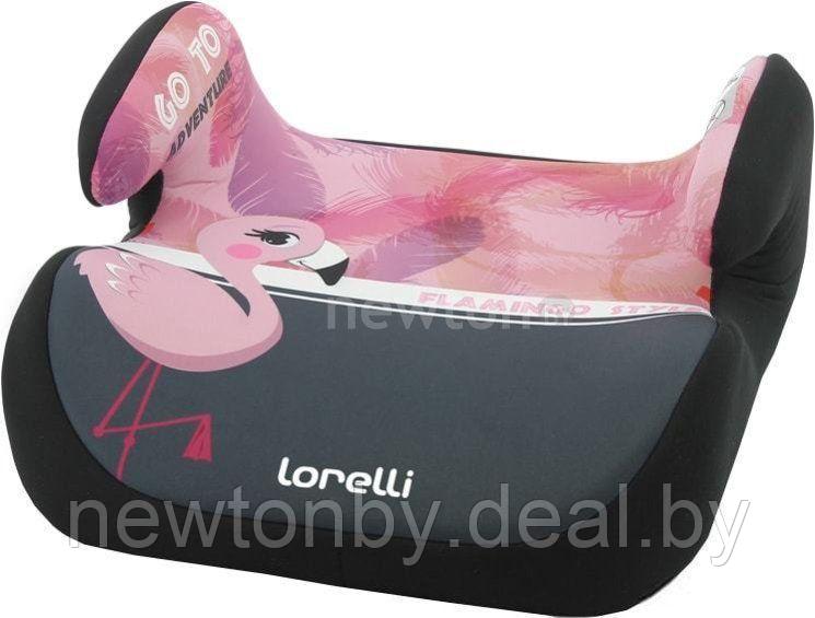 Детское сиденье Lorelli Topo Comfort 2020 (серый/розовый, фламинго) - фото 1 - id-p223114513
