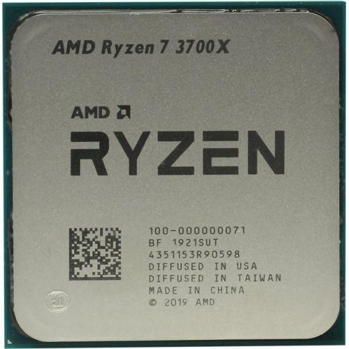 CPU AMD Ryzen 7 3700X OEM {100-000000071(А} ){3.6GHz up to 4.4GHz/8x512Kb+32Mb, 8C/16T, Matisse, 7nm, 65W, - фото 1 - id-p223114839