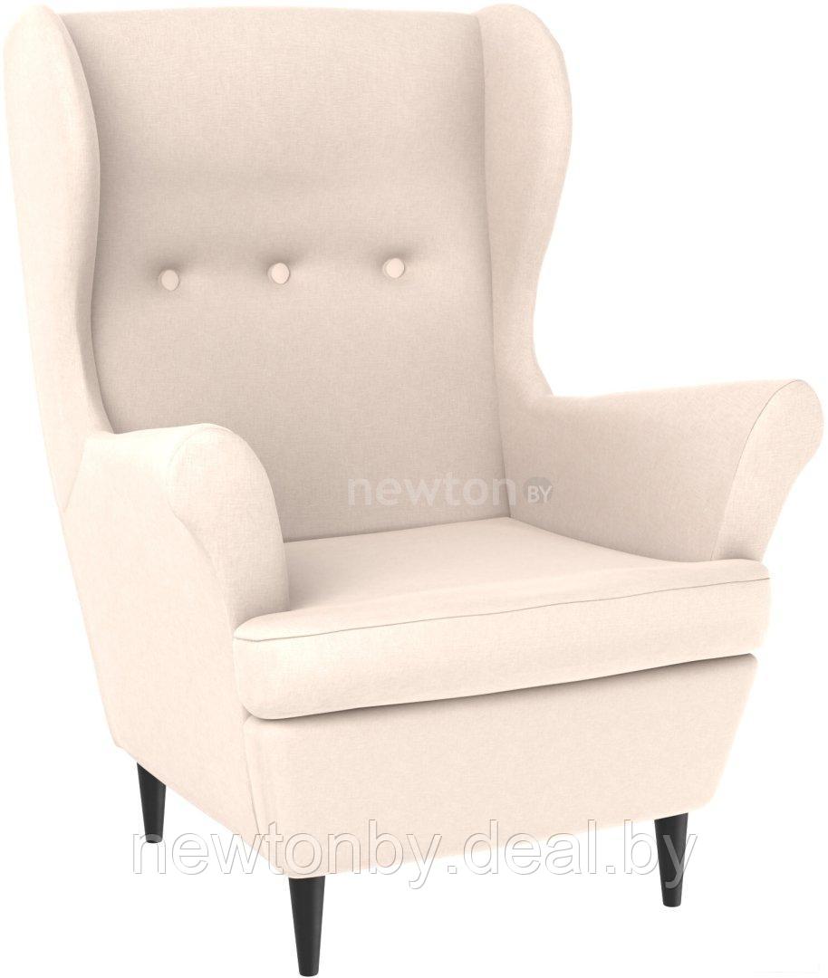 Интерьерное кресло Mio Tesoro Тойво (twist 01 cream) - фото 1 - id-p223118838