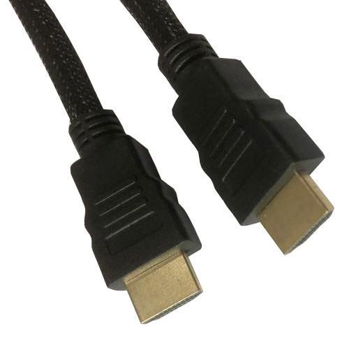 Кабель аудио-видео Buro HDMI (m)/HDMI (m) 2м. феррит.кольца Позолоченные контакты черный (HDMI-V1.4-2MC) - фото 1 - id-p223123055