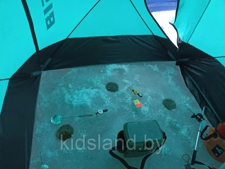 Палатка зимняя куб Bison Freedom (180х180х210), арт 445674 - фото 3 - id-p223123685