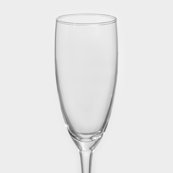 Набор стеклянных бокалов для шампанского «Эталон», 170 мл, 6 шт - фото 3 - id-p223124018