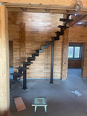 Цельносварная лестница на второй этаж, фото 3