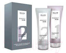 Набор косметики для волос Ollin Professional Perfect Hair Универсальный ухаживающий биокомплекс Крем+Гель - фото 1 - id-p223126140