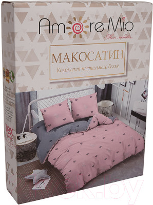 Комплект постельного белья Amore Mio Мако-сатин Honey Микрофибра 2.0 / 93082 - фото 8 - id-p223125093