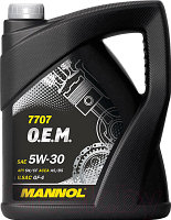 Моторное масло Mannol OEM Energy Formula FR 5W30 SN / MN7707-5