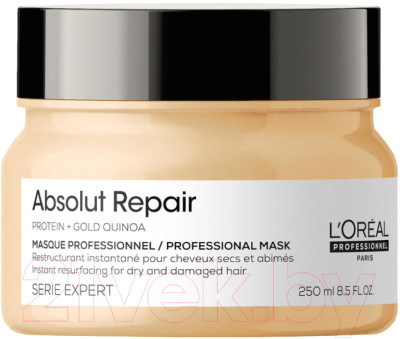 Маска для волос L'Oreal Professionnel Serie Expert Absolut Repair Gold Quinoa+Protein - фото 1 - id-p223126285