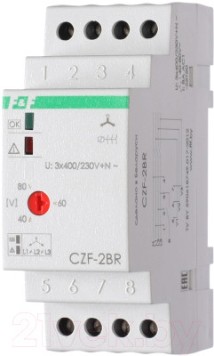 Реле контроля фаз Евроавтоматика CZF-2BR - фото 1 - id-p223126836