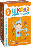 Комплект учебных пособий Мозаика-Синтез Школа семи гномов. Полный годовой курс для занятий с детьми