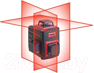 Лазерный нивелир Fubag Pyramid 30R V2х360H360 3D / 31631 - фото 2 - id-p223139603