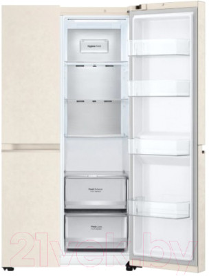 Холодильник с морозильником LG GC-B257SEZV - фото 7 - id-p223136595