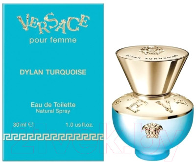 Туалетная вода Versace Pour Femme Dylan Turquoise - фото 3 - id-p223139808