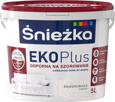 Краска Sniezka EKO Plus - фото 1 - id-p223137910