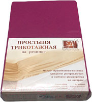Простыня AlViTek Трикотажная на резинке 180x200 / ПТР-ФУК-180(180)