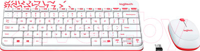 Клавиатура+мышь Logitech MK240 / 920-008212 - фото 1 - id-p223144991
