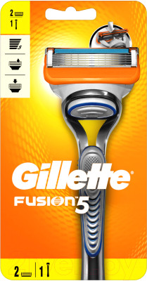 Бритвенный станок Gillette Fusion - фото 1 - id-p223126375