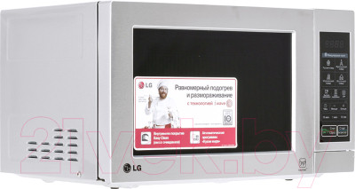 Микроволновая печь LG MS2044V - фото 4 - id-p223125847