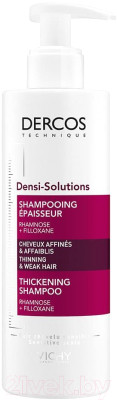 Шампунь для волос Vichy Dercos Densi-Solutions для истонченных и ослабленных волос - фото 1 - id-p223130009