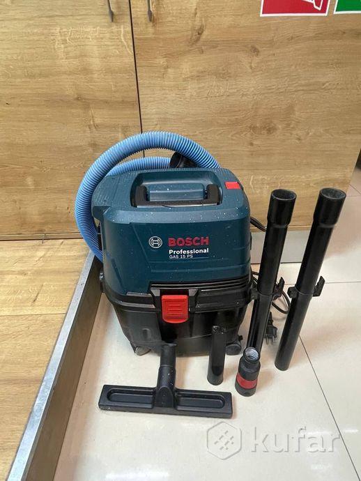 Строительный пылесос Bosch GAS 15 PS (а.40-038860) - фото 2 - id-p223149843